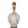 Creative Hobbies Lamp Shade Light Bulb Clip Adapter Clip on with Shade Attaching Finial Top, Gold Color