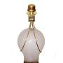 Creative Hobbies Lamp Shade Light Bulb Clip Adapter Clip on with Shade Attaching Finial Top, Gold Color