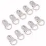 Rustark 110Pcs Silver Metal D Ring Picture Hangers Frame Hanging Hangers Single Hole with Screws for Picture Painting Frame Cross-Stitch Rustark 110Pcs Silver Metal D Ring Picture Hangers Frame Hanging Hangers Single Hole with Screws for Picture Painting Frame Cross-Stitch