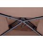 ABCCANOPY Grill Shelter Replacement Canopy Roof ONLY FIT for Gazebo Model L-GZ238PST-11 (Brown)