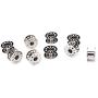 LIGONG 25 Pieces Metal Sewing Machine Bobbins with Storage Case