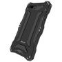 Bpowe for iPhone 8 Plus Case,Gorilla Glass Aluminum Metal Premium Protection Shockproof Military Bumper Heavy Duty Sturdy Protective Cover Case for Apple iPhone 8 Plus 5.5inch (Black)