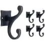 Franklin Brass FBSCRH5-TDG-C Double Scroll Hook Assembly, 5-Pack, Gunmetal, 5 Count Franklin Brass FBSCRH5-TDG-C Double Scroll Hook Assembly, 5-Pack, Gunmetal, 5 Count