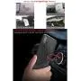 Case Compatible with Apple iPhone X/XS 5.8 inch 2018 Release [5.8'' ONLY],3D Fabric Flower Premium Slim Fit Anti-Scratch Shock Absorption Cover Built-in Metal Plate for Magnetic Car Phone Holder(Black)