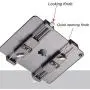 Metal iPad Holder for Tripod Mount Adapter , 1/4'' Screw, Acra Swiss Rail Mount, Fits iPad 1,2,3,4 Mini Air Pro,Universal Tablet Clamp Metal iPad Holder for Tripod Mount Adapter , 1/4'' Screw, Acra Swiss Rail Mount, Fits iPad 1,2,3,4 Mini Air Pro,Universal Tablet Clamp