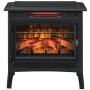 Duraflame 3D Infrared Electric Fireplace Stove with Remote Control - Portable Indoor Space Heater - DFI-5010 (Black)