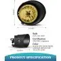 AUTOWIKI Fog Lights fits for 2007-2013 Toyota Tundra (w/Metal Bumper Only) 2PCS OEM Replacement Fog Lights with Switch and Wiring Harness AUTOWIKI Fog Lights fits for 2007-2013 Toyota Tundra (w/Metal Bumper Only) 2PCS OEM Replacement Fog Lights with Switch and Wiring Harness