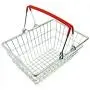 Kekailu Children Toys, Children Miniature Metal Supermarket Shopping Basket Pretend Role Play Toy Gift, Red Kekailu Children Toys, Children Miniature Metal Supermarket Shopping Basket Pretend Role Play Toy Gift, Red