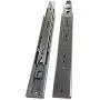 Soft Close Drawer Slides – 22 inches [Hardware for 1 Drawer] Soft Close Silent Slide [3 Section Ball Bearing Full Extension] Rust Proof Zinc Plated Metal - Heavy Duty Drawer Slides