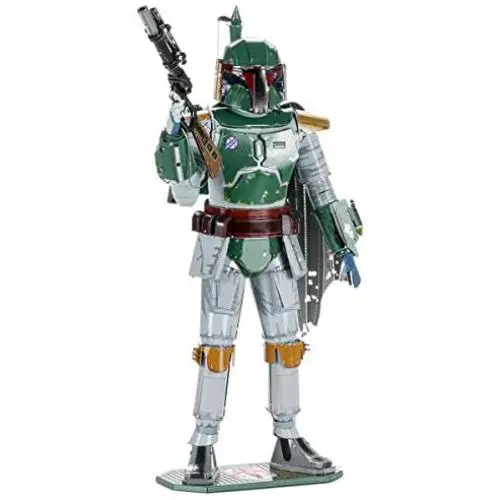 Fascinations Metal Earth ICONX Star Wars Boba Fett 3D Metal Model Kit