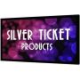 Silver Ticket Products STR Series 6 Piece Home Theater Fixed Frame 4K / 8K Ultra HD, HDTV, HDR & Active 3D Movie Projection Screen, 16:9 Format, 135'' Diagonal, High Contrast Material STR-169135-HC