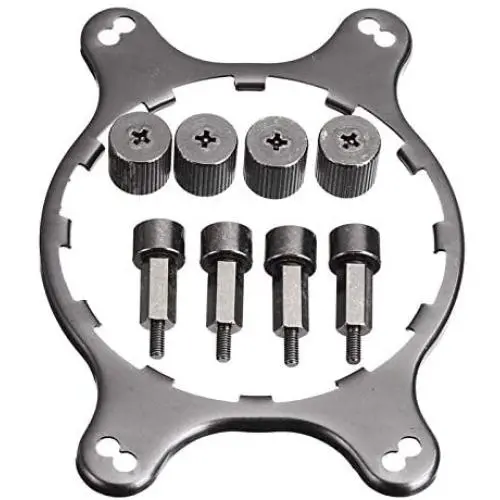CPU Cooler Bracket Kit,AM4 Retention Bracket Coolers,AM4 AMD Mounting Bracket Cool Water Series Kit Heatsink Accessories Radiator Mount Back Plate Computer for AM4 CPU Cooler Bracket Kit,AM4 Retention Bracket Coolers,AM4 AMD Mounting Bracket Cool Water Series Kit Heatsink Accessories Radiator Mount Back Plate Computer for AM4