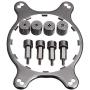PUXING AM4 Retention Bracket Coolers,CPU Cooler Fan Bracket Heatsink Holder, AM4 Mounting Bracket Kit for Corsair Hydro Series H45 H55 H60 H75 H80I V2 H100i