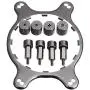 CPU Cooler Bracket Kit,AM4 Retention Bracket Coolers,AM4 AMD Mounting Bracket Cool Water Series Kit Heatsink Accessories Radiator Mount Back Plate Computer for AM4 CPU Cooler Bracket Kit,AM4 Retention Bracket Coolers,AM4 AMD Mounting Bracket Cool Water Series Kit Heatsink Accessories Radiator Mount Back Plate Computer for AM4