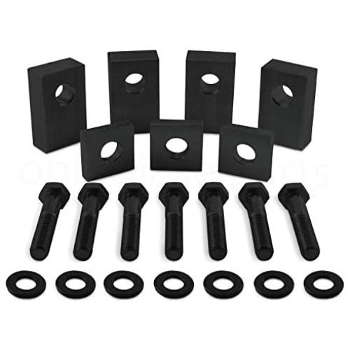 Rear Seat Recline Kit Compatible with Jeep Wrangler JKU/JL 2007-2020+ (Black Aluminum)