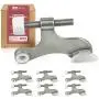 Jack N’ Drill Hinge Pin Door Stop (7 Pack) - Convenient Door Stopper for Door Hinges | Durable, Heavy Duty Metal Construction for Preventing Damaged Walls and Extra Door Security Jack N’ Drill Hinge Pin Door Stop (7 Pack) - Convenient Door Stopper for Door Hinges | Durable, Heavy Duty Metal Construction for Preventing Damaged Walls and Extra Door Security