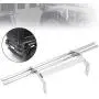 VGEBY RC Rear Bumper, Lightweight Metal Remote Control Vehicle Rear Bumper RC Upgrades Parts Replacement Accessories Fit for Traxxas TRX-4 G500 TRX-6 G63(Silver) VGEBY RC Rear Bumper, Lightweight Metal Remote Control Vehicle Rear Bumper RC Upgrades Parts Replacement Accessories Fit for Traxxas TRX-4 G500 TRX-6 G63(Silver)