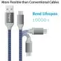 USB to USB C Cable 10ft, Fasgear 3 Pack Long Type C Cable Nylon Braided Fast Charging Compatible with Galaxy Note 8 9 S8/S9/S10/S10+, LG V20/G6 and More (Blue/Purple/Pink) USB to USB C Cable 10ft, Fasgear 3 Pack Long Type C Cable Nylon Braided Fast Charging Compatible with Galaxy Note 8 9 S8/S9/S10/S10+, LG V20/G6 and More (Blue/Purple/Pink)