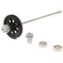 HOSIM RC Car Upgraded Metal Main Drive Shaft Assembly Accessory Spare Parts M55-ZJ04 for Hosim 9155 9156 RC Car