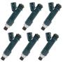 Fuel Injector Parts,ROADFAR 12 Hole Engine Fuel Injector Kits Fit for 03-10 for TOYOTA for 4Runner 07-09 for TOYOTA for FJ Cruiser 05-11 for TOYOTA for Tacoma/Tundra 23250-0P030,Pack of 6