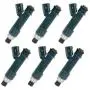 Fuel Injector Parts,ROADFAR 12 Hole Engine Fuel Injector Kits Fit for 03-10 for TOYOTA for 4Runner 07-09 for TOYOTA for FJ Cruiser 05-11 for TOYOTA for Tacoma/Tundra 23250-0P030,Pack of 6
