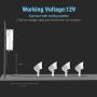 GOODSMANN Landscape Lights Low Voltage Spot Lights 11 Watt LED Landscape Lighting Flood Lights 3000K with Metal Spike and Connector (8 Pack) 9920-2650-08