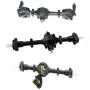 Facibom Upgrade Metal Gear Front & Central & Rear Axle with 1 Set Shaft Assembly Part for WPL 6WD RC Car B-16 B-36 RC Car Parts
