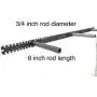 Sheppard Brackets - Floating Shelf Bracket (46 inch) - Heavy Duty - Metal Commercial Grade - Hidden Hardware for Decorative Wall Shelves.