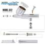 Master Airbrush Multi-Purpose Airbrushing System Kit with Portable Mini Air Compressor - Gravity Feed Dual-Action Airbrush, Hose, How-To-Airbrush Guide Booklet - Hobby, Craft, Cake Decorating, Tattoo