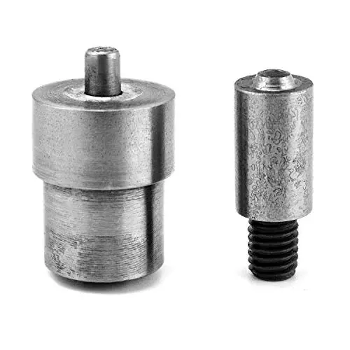 QWORK 1/4 inch Eyelet Buckle Mold, Heavy Duty Metal Grommet Die Mold, Hand Press Machine Setter QWORK 1/4 inch Eyelet Buckle Mold, Heavy Duty Metal Grommet Die Mold, Hand Press Machine Setter