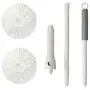 JEHONN Mop for Floor Cleaning Microfiber Twist Tornado Mop Dust Mop with Wringer Self-Wringing Metal with 2 Washable Replacements 51 Inches, Grey JEHONN Mop for Floor Cleaning Microfiber Twist Tornado Mop Dust Mop with Wringer Self-Wringing Metal with 2 Washable Replacements 51 Inches, Grey