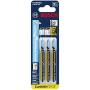 Bosch T118EHM3 3-Piece 3-1/4 In. 14 TPI Special for Stainless Steel T-Shank Jig Saw Blades