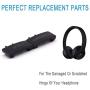 Replacement Headband Hinge Clip Cover + Pin Repair Parts Kits Set Accessories Compatible with Solo3 Wireless Solo2 Wireless Over-Ear Headphones (Matte Black)