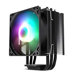 Vetroo V3 Black CPU Cooler with 92mm CPU Cooling Fan and 3 Direct Contact CPU Heatsink Pipes 125W TDP Support Intel i3/i5/i7 CPU Socket LGA1200/775/1366/1150/1151/1155/1156 & AMD CPU