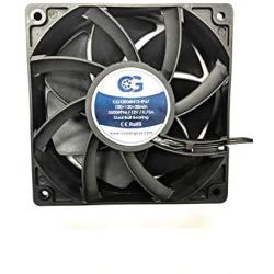 Coolerguys 120mm (120X120X38) High Airflow Waterproof IP67 12v Fan