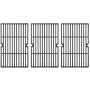 DcYourHome Cast Iron Cooking Grid Grate Replacement Parts for Uniflame GBC1059WE-C, GBC1059WB-C, 16 1/4‘’ BBQ Grill Grates Repair Part for Backyard Grill BY13-101-001-13 Gas Grill Model, 3 Pcs