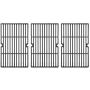 DcYourHome Cast Iron Cooking Grid Grate Replacement Parts for Uniflame GBC1059WE-C, GBC1059WB-C, 16 1/4‘’ BBQ Grill Grates Repair Part for Backyard Grill BY13-101-001-13 Gas Grill Model, 3 Pcs