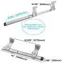 FRMSAET Heavy Duty 12/14/16/18 inches Thickness Steel Construction Ball Bearing Keyboard Slides Keyboard Drawer Slides Tray Accessories Cabinet Furniture Hardware Rails (14 inches, Silver) FRMSAET Heavy Duty 12/14/16/18 inches Thickness Steel Construction Ball Bearing Keyboard Slides Keyboard Drawer Slides Tray Accessories Cabinet Furniture Hardware Rails (14 inches, Silver)