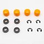 KIPA GY22251BLE GY22252BLE Steering Spindle Kit for John Deere LA100 LA105 LA115 LA120 Lawn Mower Tractors, Replace MPN GY21049BLE, GY21050BLE, Durable
