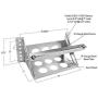 Steel Bolt-In Battery Mounting Box Tray