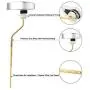 iFealClear Toilet Tank Flush Lever Replacement for TOTO THU068#CP Trip Lever For St743S, St454E Toilet Handle Replacement Trip Levers, Side Mount Toilet tank lever, Chrome