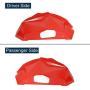 Hooke Road Rear Inner Fender Liners Compatible with Jeep Wrangler JK & Unlimited 2007-2018 (Bright Red)
