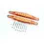 GPM Losi 1:10 Baja Rey / Rock Rey Upgrade Parts Aluminum Rear Lower Trailing Arms - 1Pr Set Orange