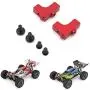 JVSISM for 144001 124019 124018 Metal Servo Mount Fixed Seat Upgrade Accessories RC Car Parts,Yellow