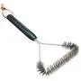 Weber 6494 12-Inch 3-Sided Grill Brush, Black Weber 6494 12-Inch 3-Sided Grill Brush, Black
