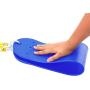 REEHUT Swing Seat Heavy Duty with 66'' Chain Plastic Coated, Swing Set Accessories Swing Seat Replacement, 250 LB Weight Limit (Blue)