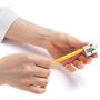 Mr. Pen Handheld Metal Pencil Sharpener with 2 Holes, Pack of 6