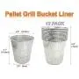 JIN BETTER Drip Grease Bucket & 12-Pack Disposable Foil Liners Kits Replacement Parts HDW152 BAC407z for Traeger,Pit Boss,Rec Tec Wood Pellet Grills & Smokers JIN BETTER Drip Grease Bucket & 12-Pack Disposable Foil Liners Kits Replacement Parts HDW152 BAC407z for Traeger,Pit Boss,Rec Tec Wood Pellet Grills & Smokers