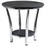 Winsome Wood Maya Occasional Table, Black/Metal Winsome Wood Maya Occasional Table, Black/Metal