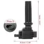 X AUTOHAUX Auto Parts Ignition Coils CM5E-12A366-BB Repair Replacement for Ford X AUTOHAUX Auto Parts Ignition Coils CM5E-12A366-BB Repair Replacement for Ford